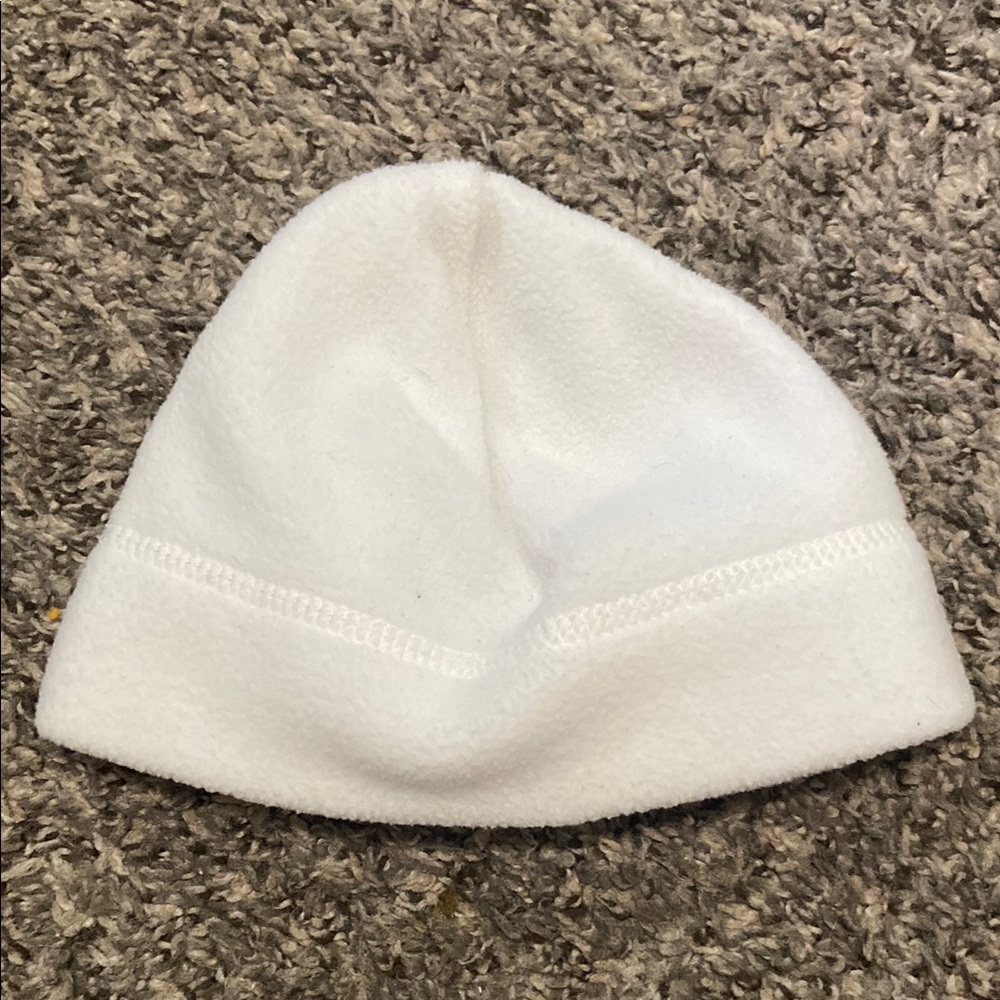 Cozy White Kids Beanie